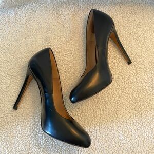 Massimo Dutti leather heels